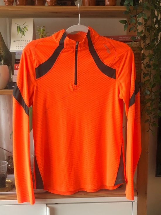Saucony Vizipro Long Sleeve 1/4 Zip Running/Jogging Shirt Women’s M - Picture 1 of 7